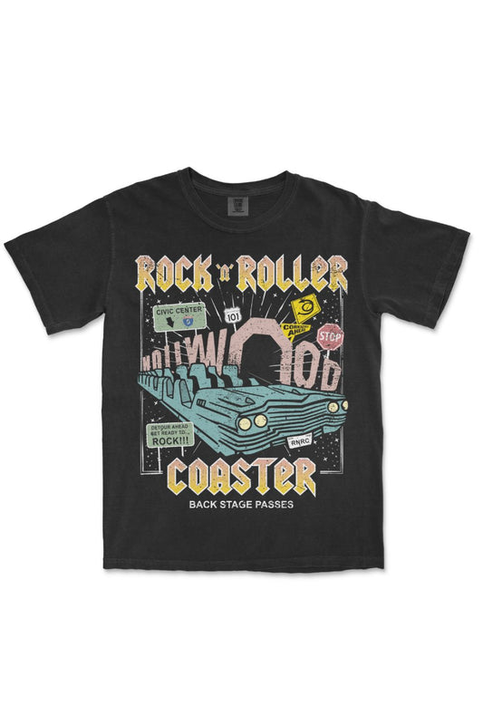 Rock N' Roll Distressed Punk Rock Retro Studios T-Shirt