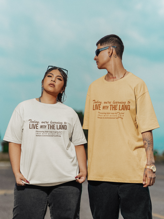 Live with the Land Vintage Inspired T-Shirt