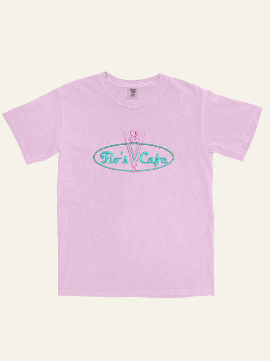 Flo’s Cafe Embroidered T-Shirt