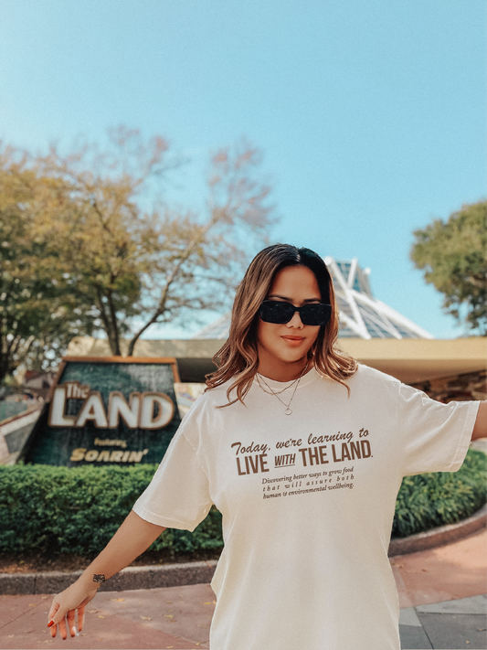Live with the Land Vintage Inspired T-Shirt