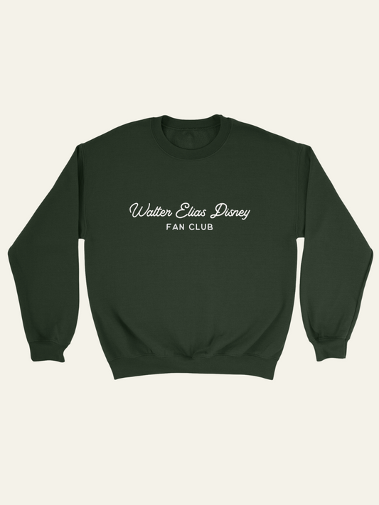 WED Fan Club Vintage Embroidered Crewneck Sweatshirt